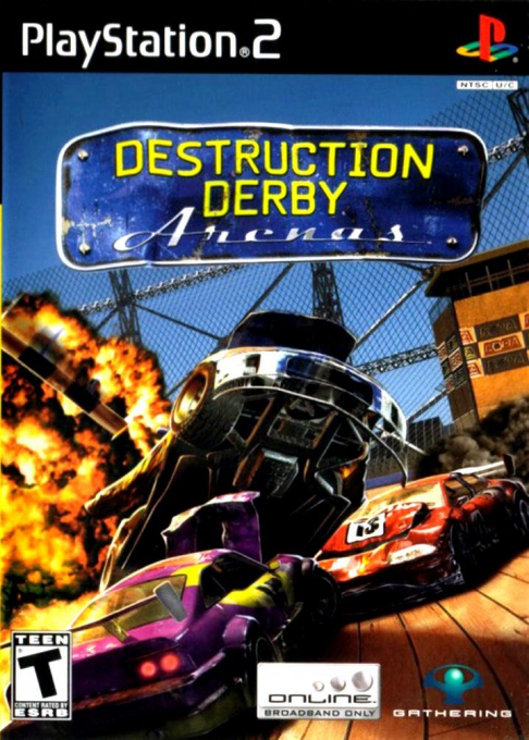 Destruction Derby - Arenas box art