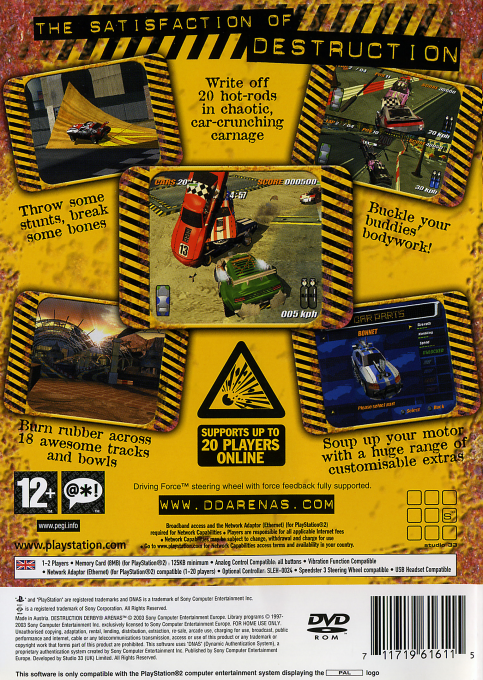 Destruction Derby - Arenas — box-2D-back (EU)