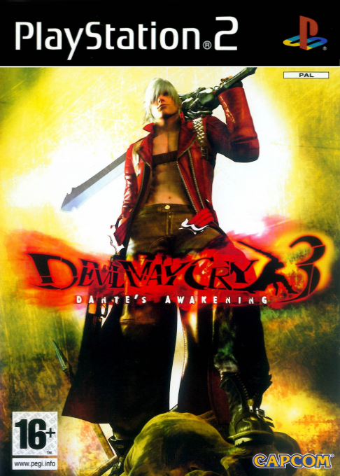 Devil May Cry 3 - Dante's Awakening — box-2D (SP)