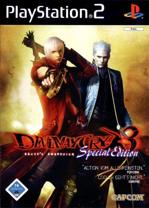 Devil May Cry 3 - Dante's Awakening Special Edition — box-2D (DE)