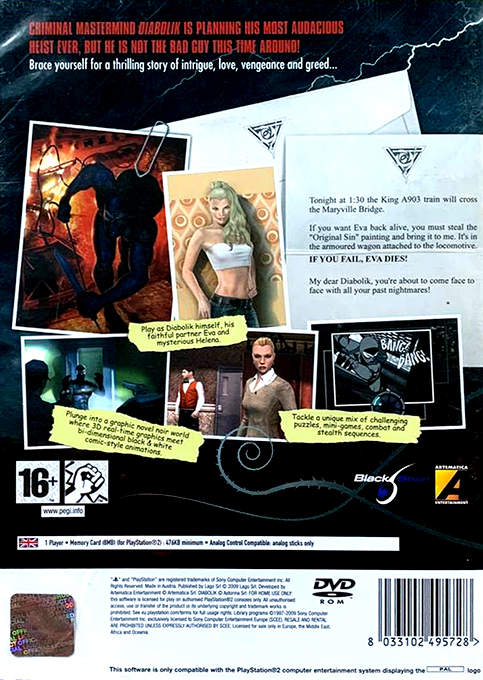 Diabolik - The Original Sin — box-2D-back (EU)