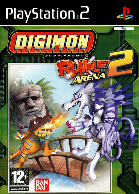 Digimon - Rumble Arena 2 — box-2D (EU)