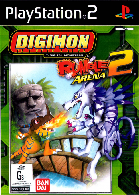 Digimon - Rumble Arena 2 — box-2D (AU)