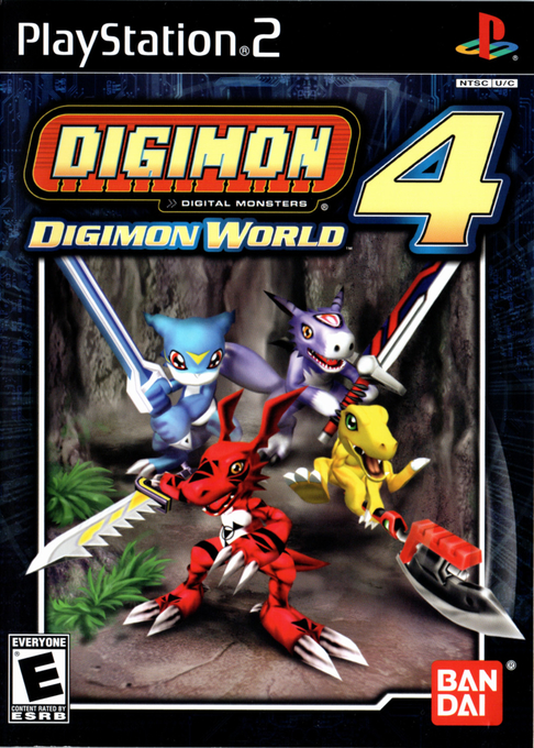 Digimon World 4 box art