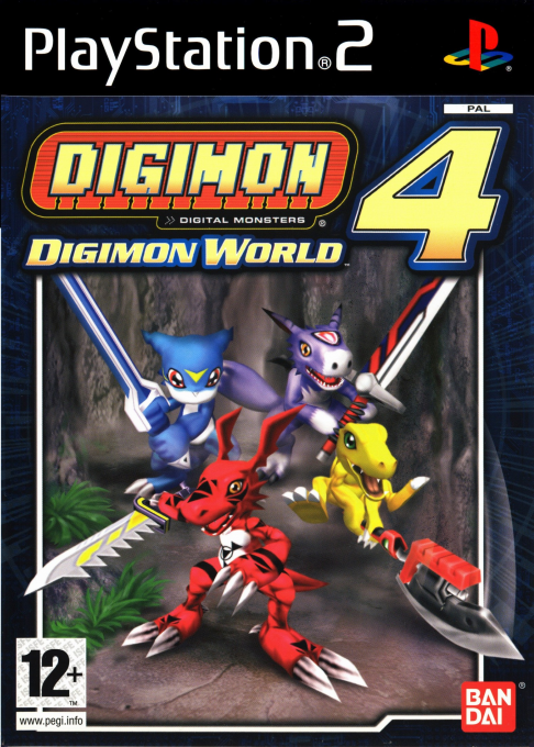 Digimon World 4 — box-2D (EU)