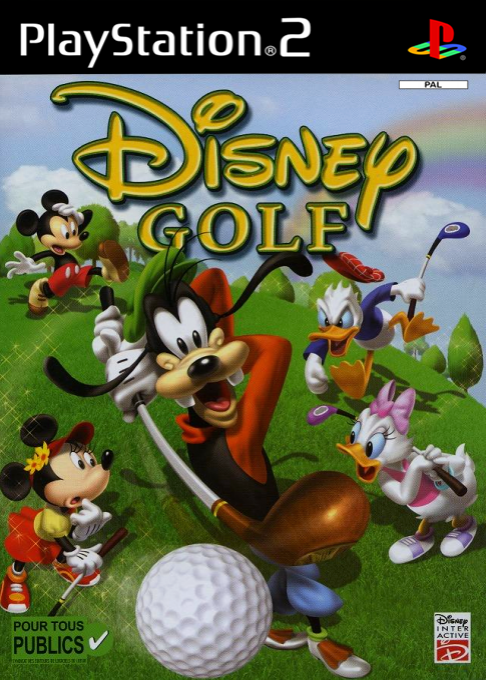 Disney Golf — box-2D (FR)