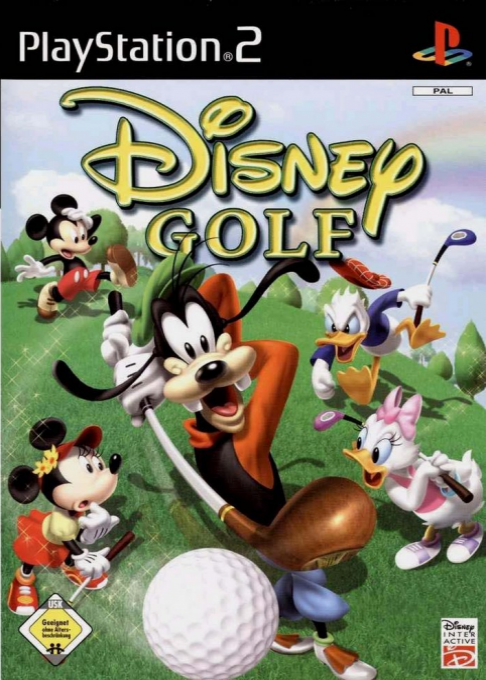 Disney Golf — box-2D (DE)