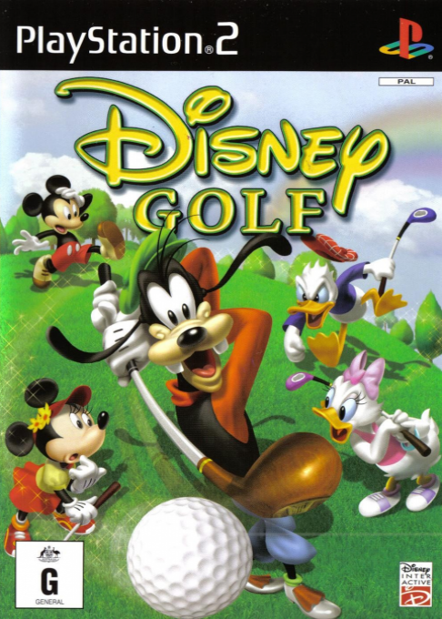 Disney Golf — box-2D (EU)