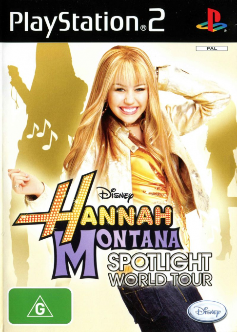 Disney Hannah Montana - Spotlight World Tour — box-2D (AU)