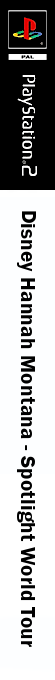 Disney Hannah Montana - Spotlight World Tour — box-2D-side (DE)