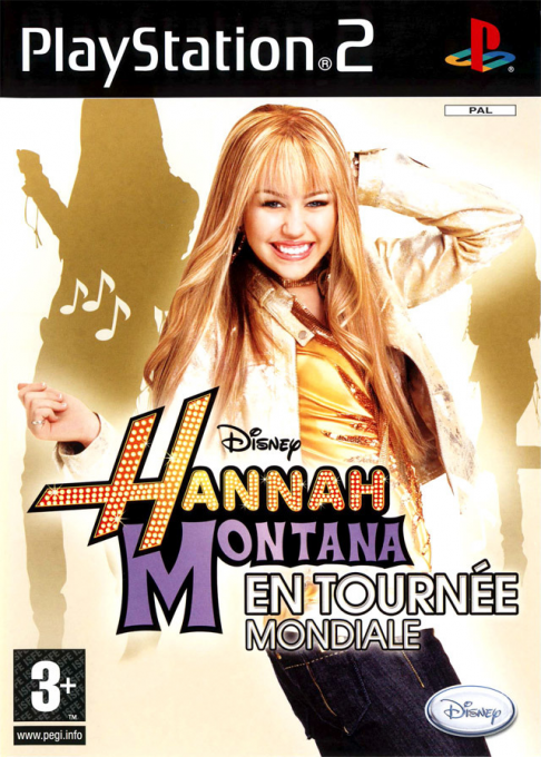 Disney Hannah Montana - Spotlight World Tour — box-2D (FR)