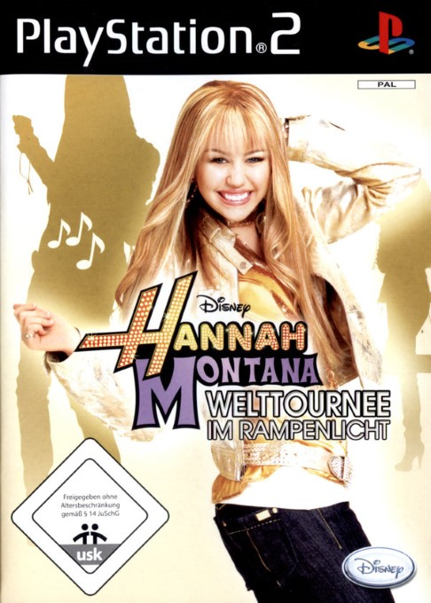 Disney Hannah Montana - Spotlight World Tour — box-2D (DE)
