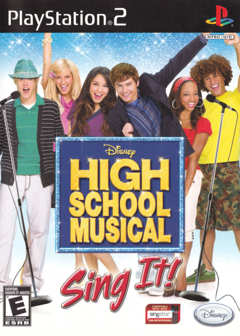 High School Musical - Sing It! — box-2D (CA)