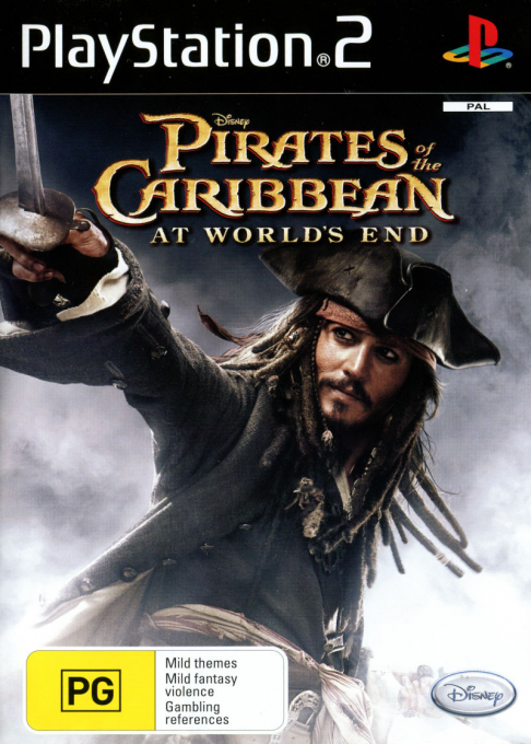 Disney Pirates of the Caribbean - At World's End — box-2D (AU)