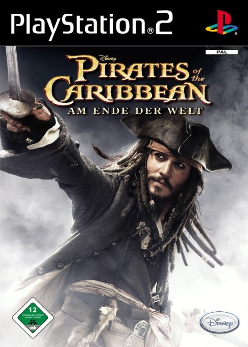 Disney Pirates of the Caribbean - At World's End — box-2D (DE)