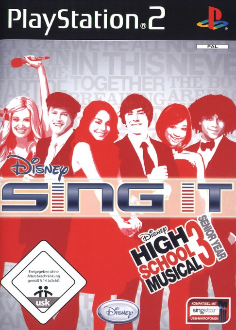 Disney Sing It! High School Musical 3 - Senior Year — box-2D (DE)