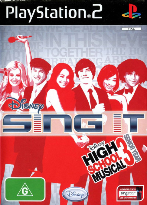 Disney Sing It! High School Musical 3 - Senior Year — box-2D (AU)
