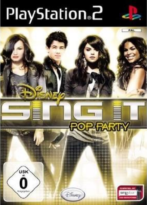 Disney Sing It - Pop Party box art