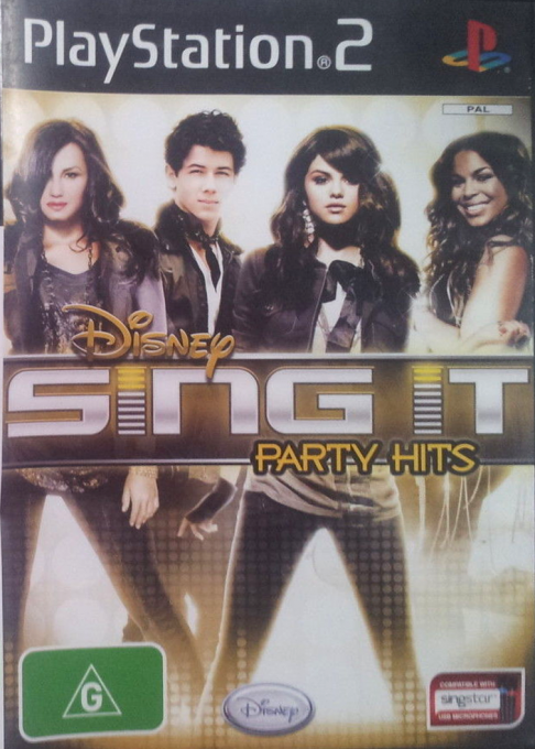 Disney Sing It - Pop Party — box-2D (AU)
