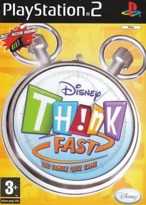 Disney Th!nk Fast — box-2D (EU)