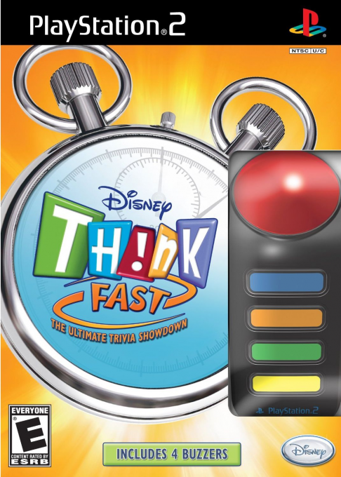 Disney Th!nk Fast box art