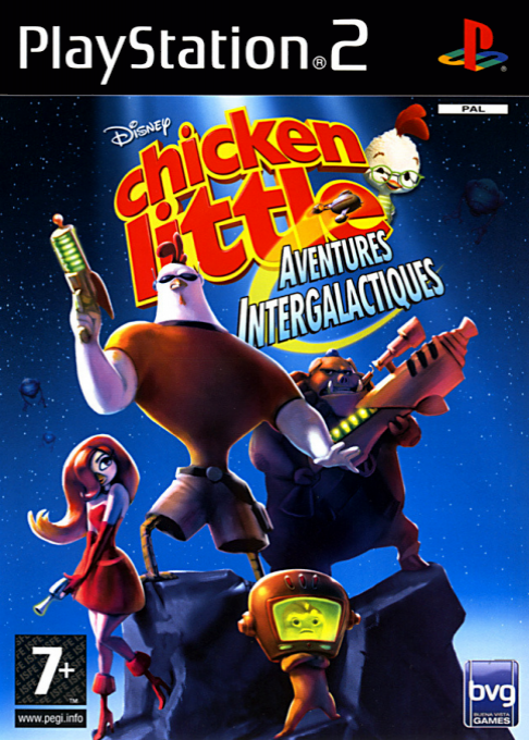 Chicken Little - Ace in Action — box-2D (FR)