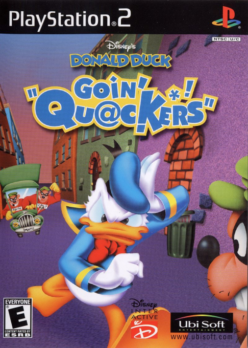 Disney's Donald Duck - Quack Attack box art