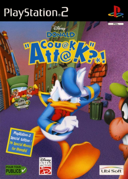 Disney's Donald Duck - Quack Attack — box-2D (FR)