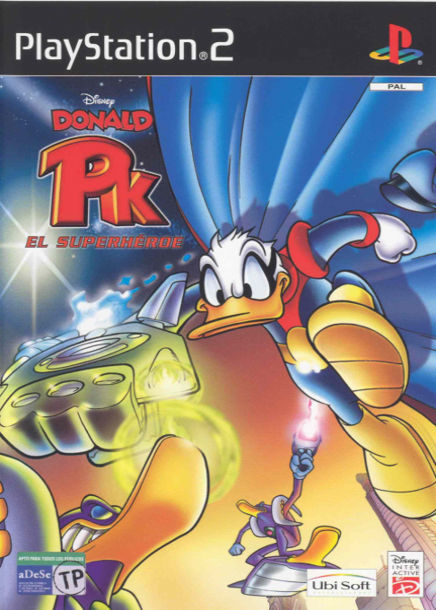 Disney's Donald Duck - PK — box-2D (SP)