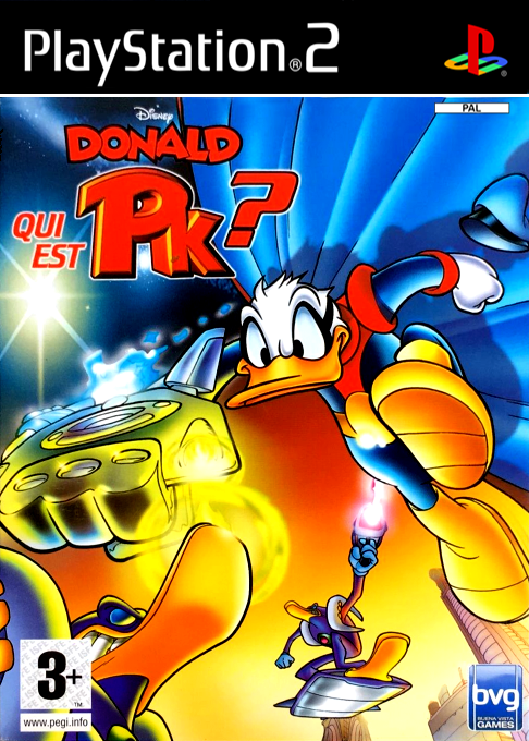 Disney's Donald Duck - PK — box-2D (FR)