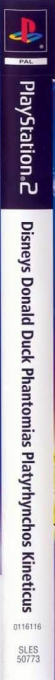 Disney's Donald Duck - PK — box-2D-side (DE)