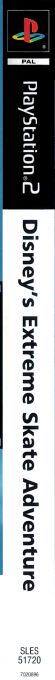 Disney Extreme Skate Adventure — box-2D-side (EU)