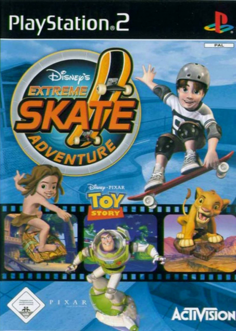 Disney Extreme Skate Adventure — box-2D (SP)