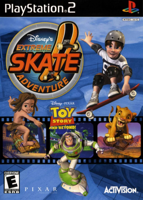 Disney Extreme Skate Adventure box art