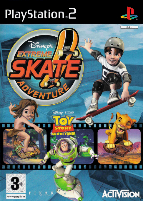 Disney Extreme Skate Adventure — box-2D (EU)