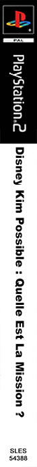 Disney's Kim Possible - What's the Switch? — box-2D-side (FR)