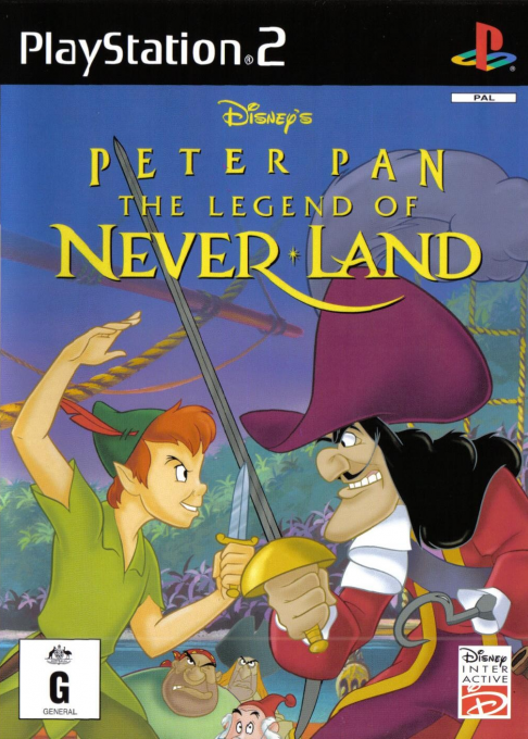Disney's Peter Pan - The Legend of Never-Land box art