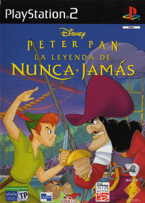 Disney's Peter Pan - The Legend of Never-Land — box-2D (SP)