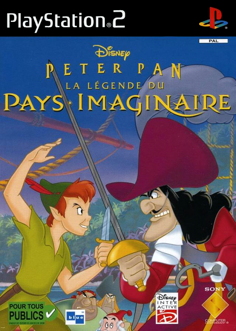 Disney's Peter Pan - The Legend of Never-Land — box-2D (FR)