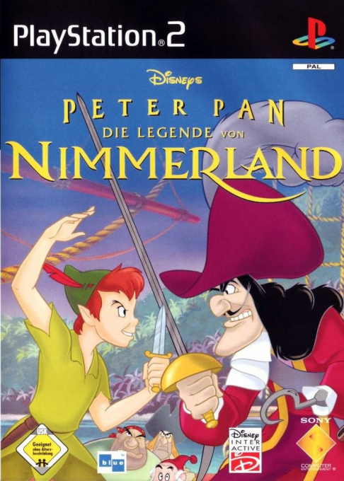 Disney's Peter Pan - The Legend of Never-Land — box-2D (DE)