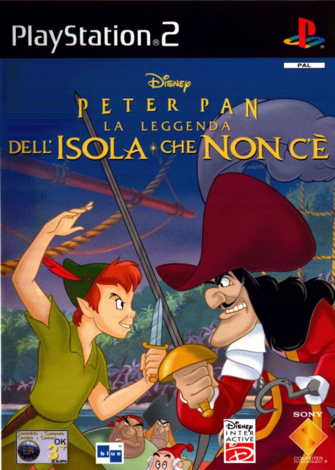 Disney's Peter Pan - The Legend of Never-Land — box-2D (IT)