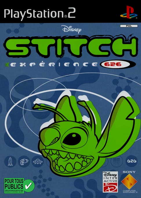 Disney's Stitch - Experiment 626 — box-2D (FR)