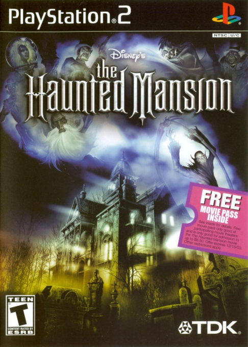 Disney's The Haunted Mansion box art
