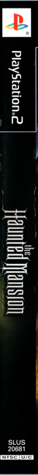 Disney's The Haunted Mansion — box-2D-side (US)