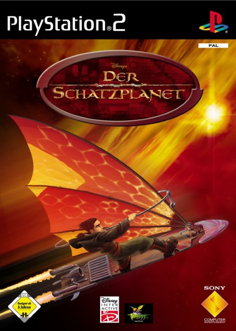 Disney's Treasure Planet — box-2D (DE)