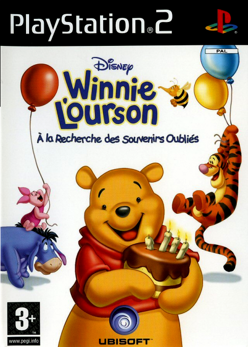 Winnie The Pooh's Rumbly Tumbly Adventure — box-2D (FR)
