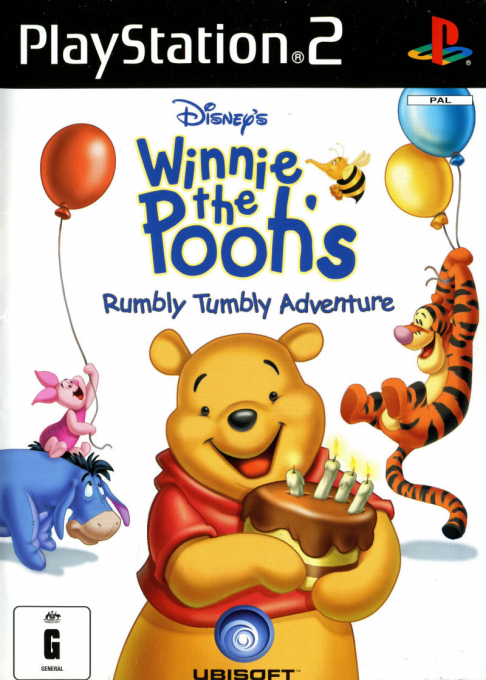 Winnie The Pooh's Rumbly Tumbly Adventure — box-2D (AU)