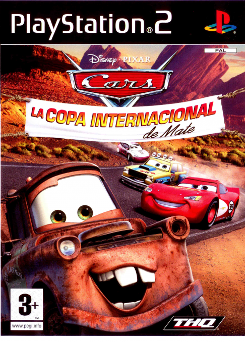 Disney Pixar Cars - Mater-national Championship — box-2D (SP)