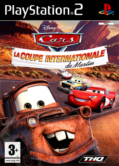 Disney Pixar Cars - Mater-national Championship — box-2D (FR)
