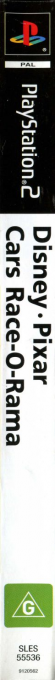 Disney Pixar Cars - Race-O-Rama — box-2D-side (AU)